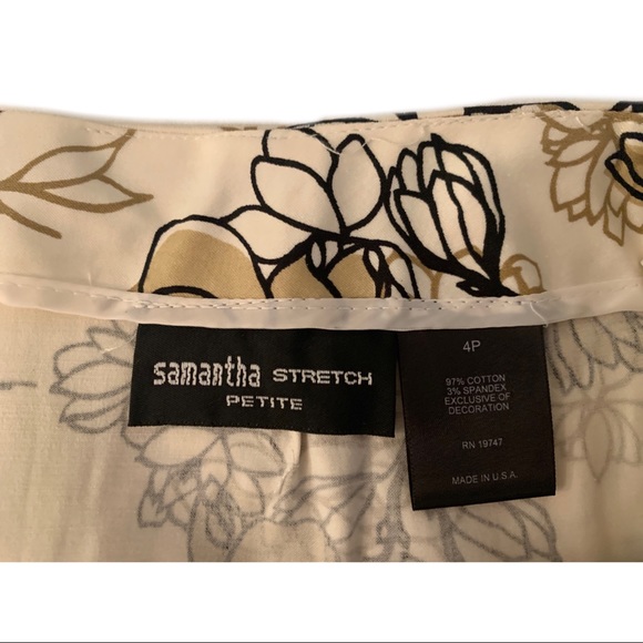 Samantha Stretch Petite Skirt, Size 4 - Picture 4 of 4